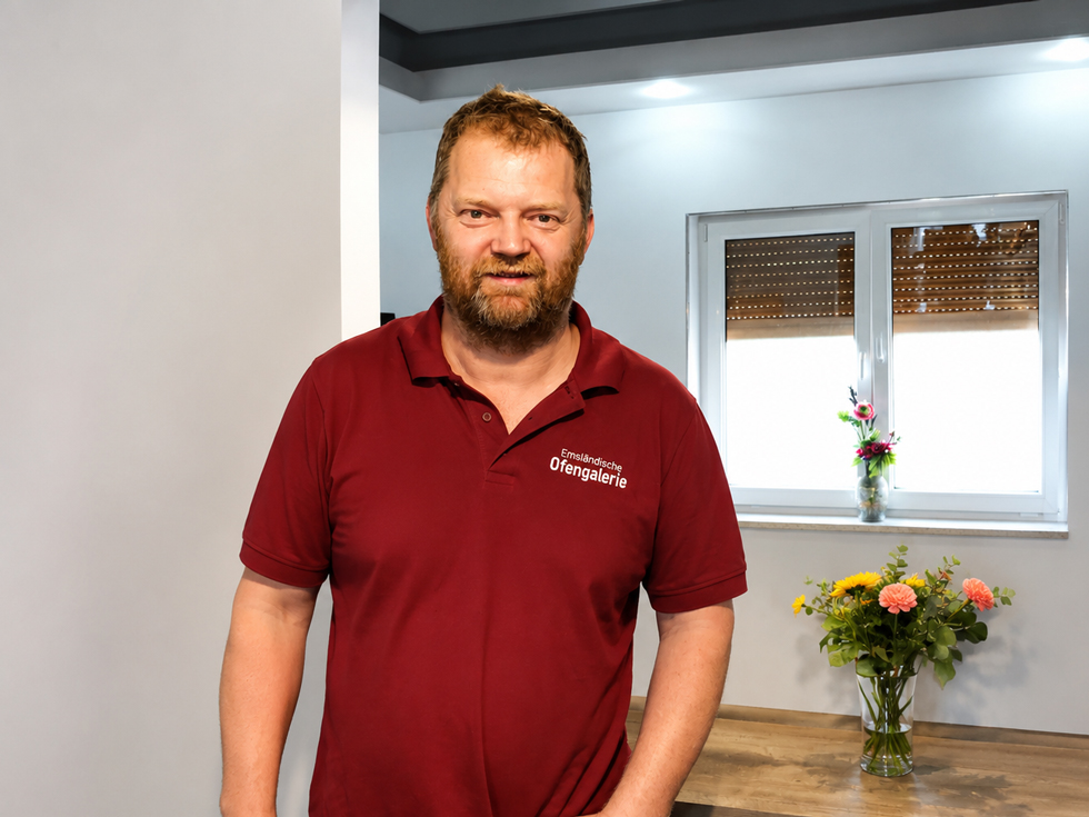 Stefan in der Ofengalerie
